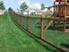 California Style Chain Link Fence