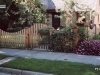 Scalloped Cedar PIcket Flat Topped Fence