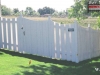 Alternating Board Privacy Fence With Gate