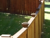 Caps On King Style Privacy Fence