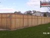 King Style Wood Fence Adds Curb Appeal