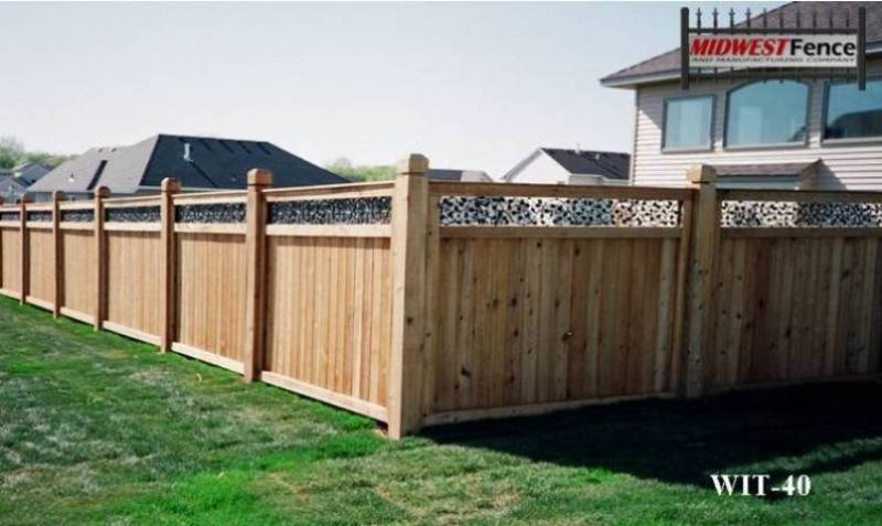 Tongue and Groove Wood Private Fence