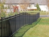 Iron Fence Can Slope to Fit Any Yard