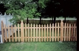 French Gothic Cedar Fence