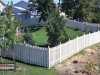 Alternating Board Privacy Fence Around Property