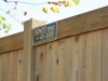 King Style Fence With Side-by-Side Boards