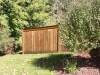 King Style Wood Privacy Fence With Caps