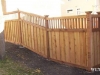 Lattice Top Wood Privacy Fence Adaptable For Any Yard