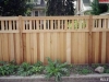 Lattice Top Cedar Privacy Fence