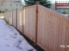 Tongue and Groove Cedar Privacy Fence