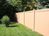 Vinyl Privacy Fence In Natural Color