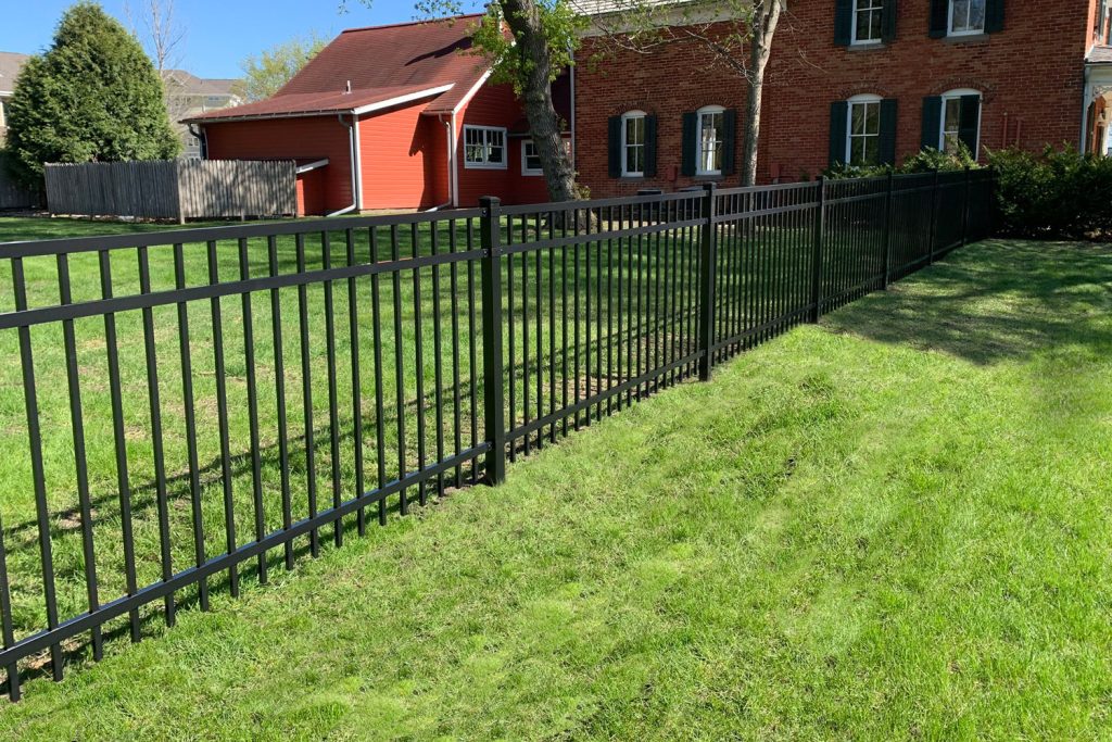 ornamental iron fence image