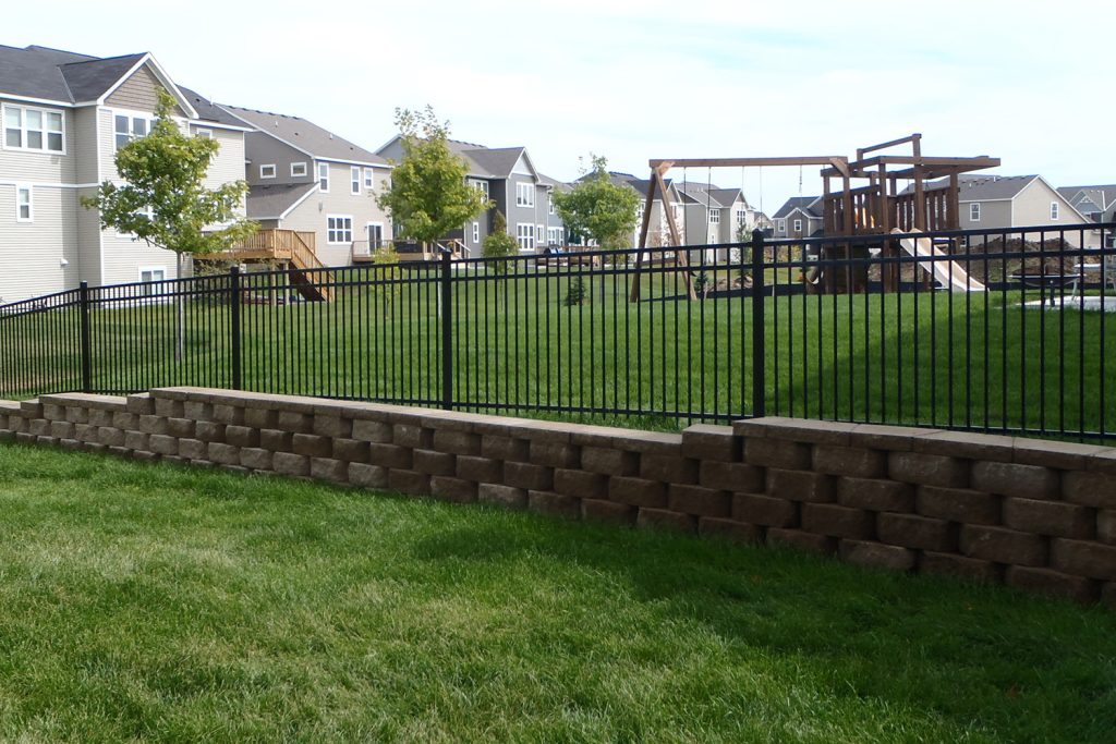 ornamental iron fence image